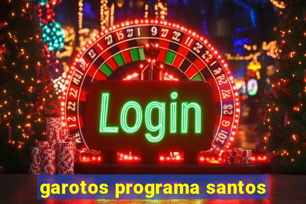 garotos programa santos